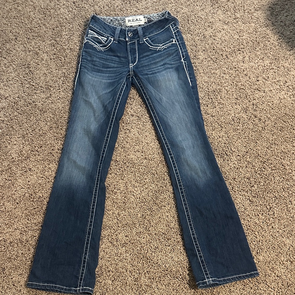 Ariat Women's Dark Blue Flare Jeans